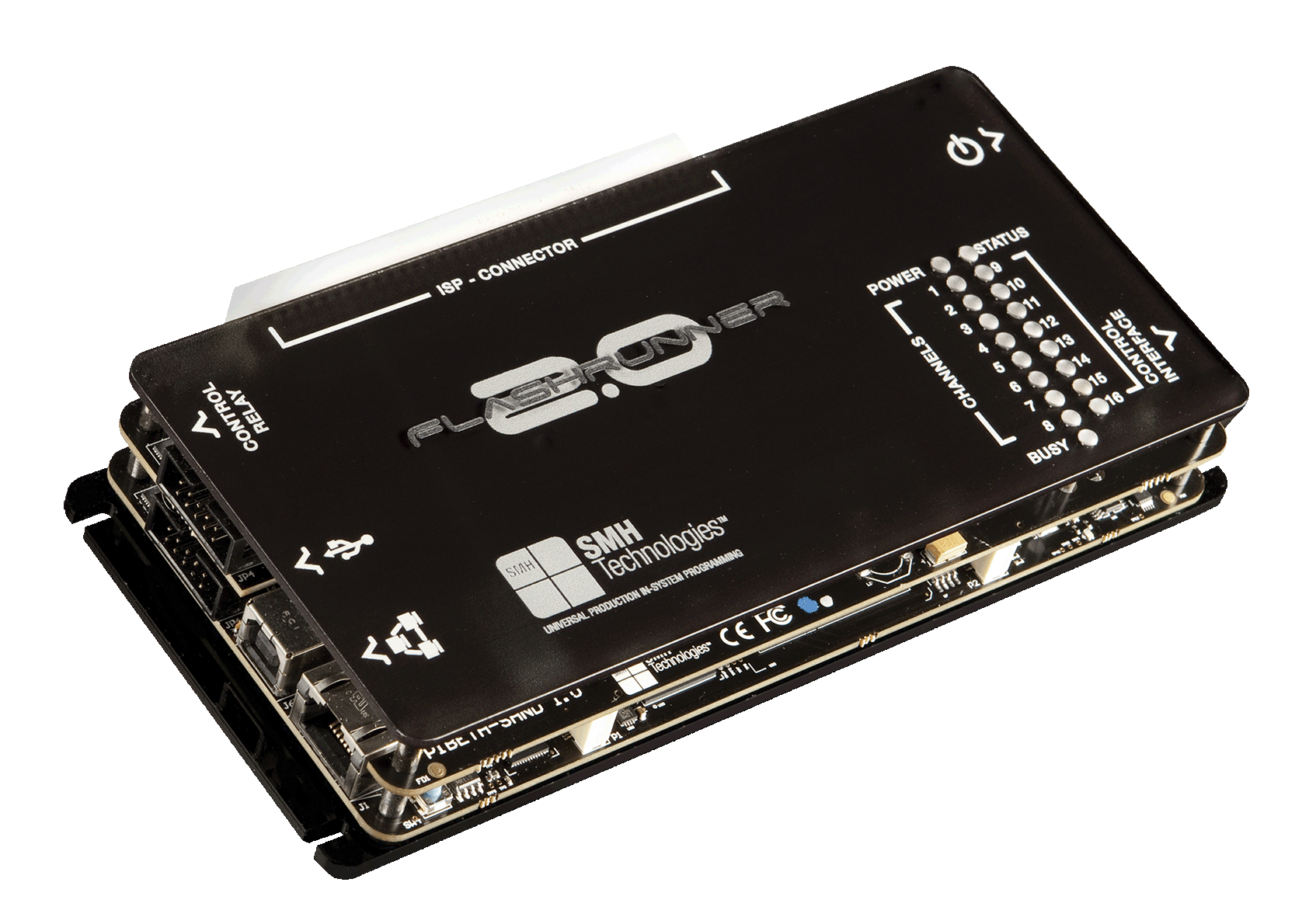 SMH FlashRunner 2.0 16 true parallel and independent channels.