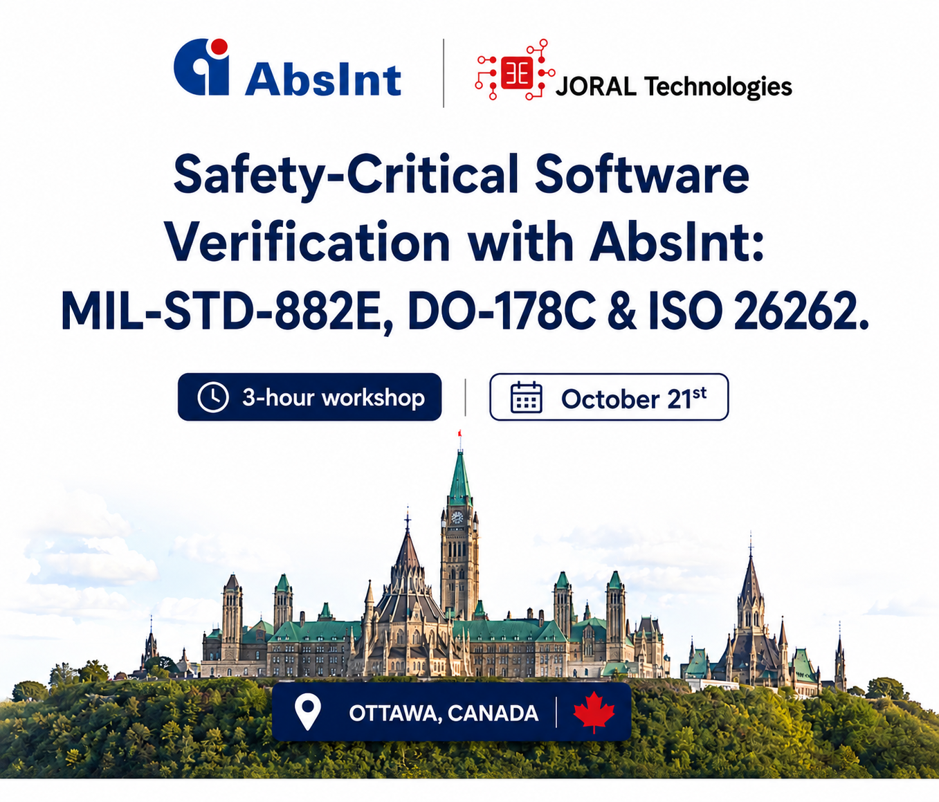 Safety-Critical Software Verification with AbsInt: MIL-STD-882E, DO-178C & ISO 26262.