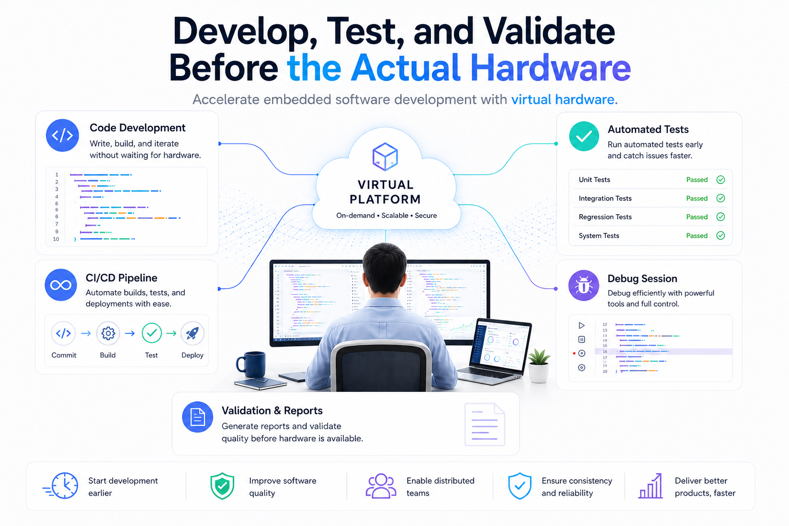 Virtual Hardware for Modern Embedded Software Workflows