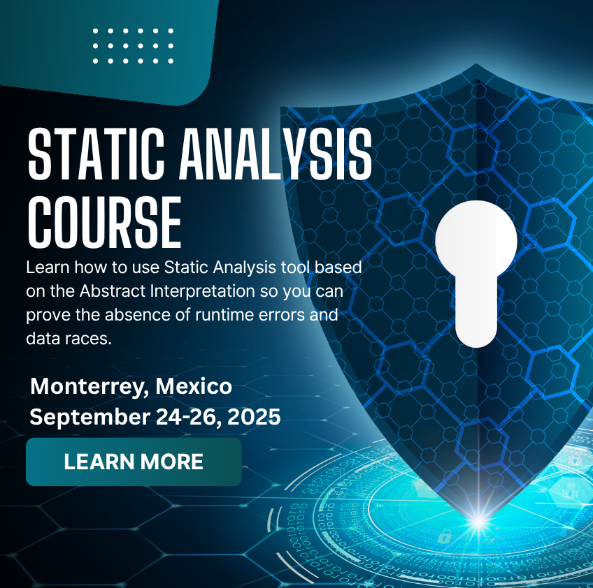 On Site: Static Analysis Course