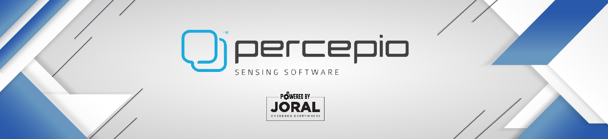 Percepio web banner on Joral Technologies website